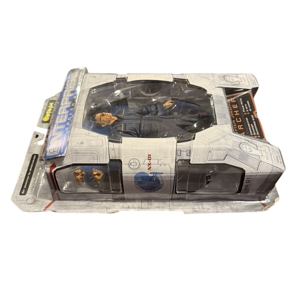 Star Trek Enterprise Broken Bow Capt. Jonathan Archer & Lieut. Malcolm Reed Lot - Picture 6 of 12